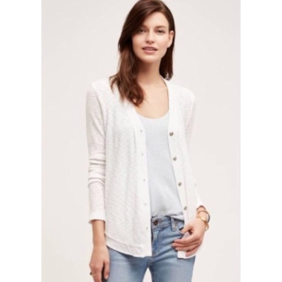 Anthropologie Sweaters - Left Of Center Anthropologie Long Sleeve Evie Cardigan Sweater Sz Medium